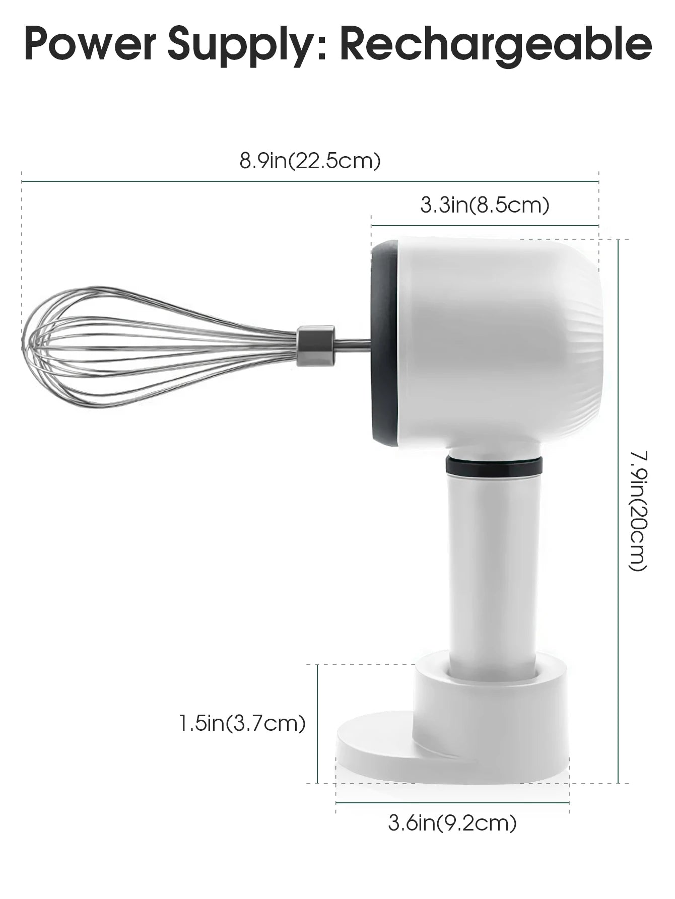 QuickMix Cordless Power Hand Whisk