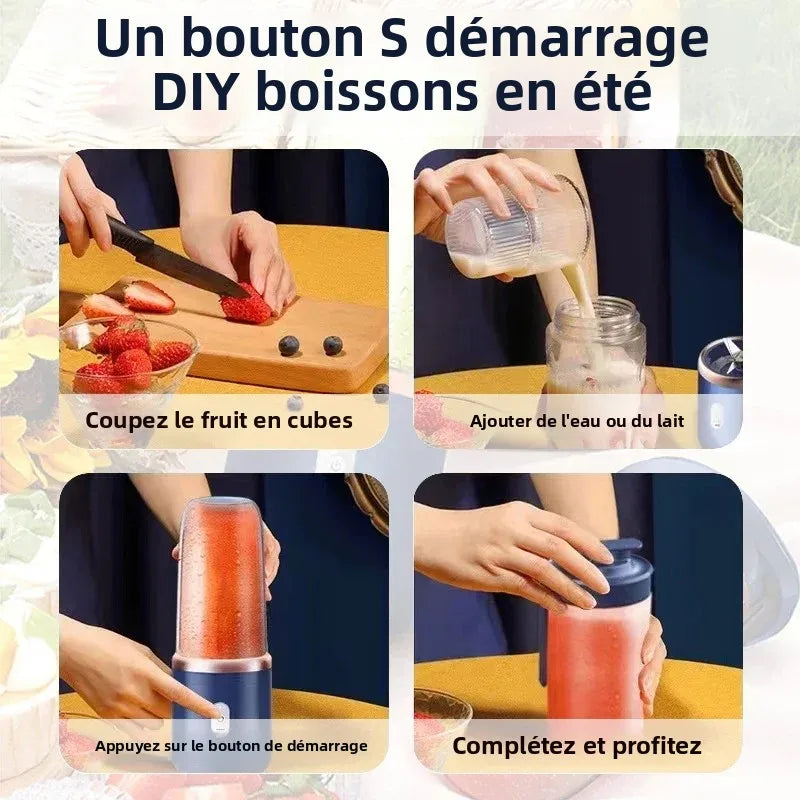 Portable USB Smoothie Blender Cup